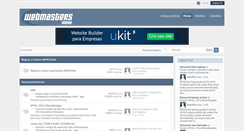 Desktop Screenshot of forum.wmonline.com.br