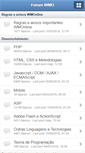 Mobile Screenshot of forum.wmonline.com.br